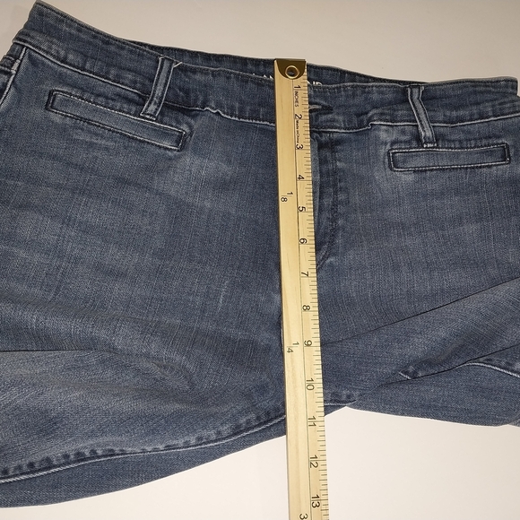 Lands' End Size 16 Women's Flare Wide Leg Blue Jeans - Picture 9 of 12